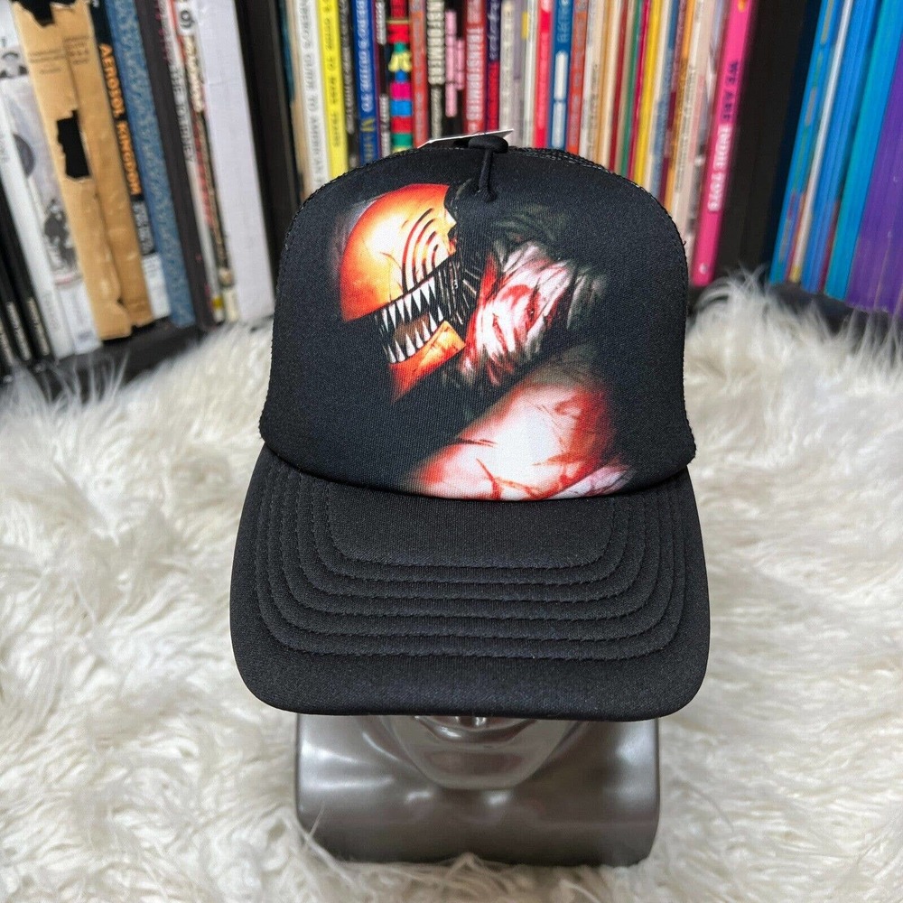 CHAINSAW MAN DENJI TRUCKER HAT